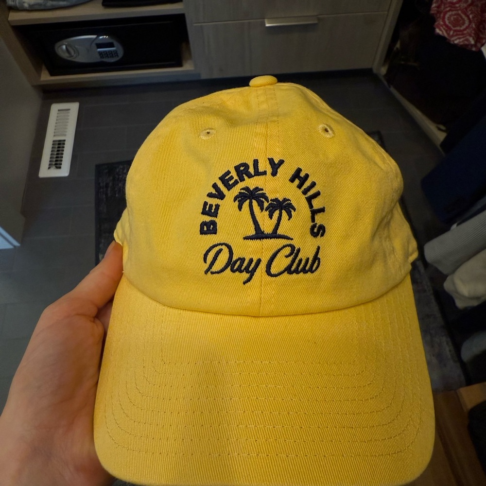 Yellow Beverly Hills Day Club Cap
